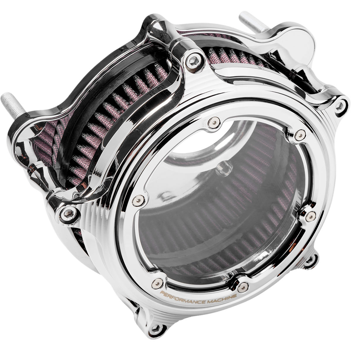 PERFORMANCE MACHINE PM Vision Air Cleaner Chrome 02062156CH