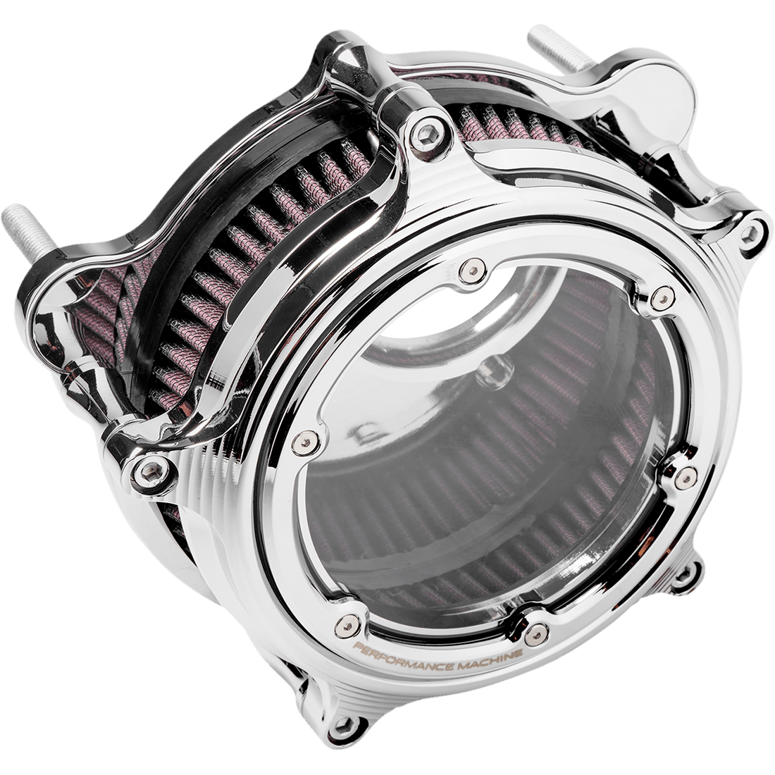 PERFORMANCE MACHINE PM Vision Air Cleaner Chrome 02062159CH