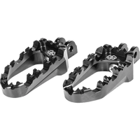 GILLES TOOLING Pro-X Enduro Footpegs Black Pan America RGK121UF34SETB