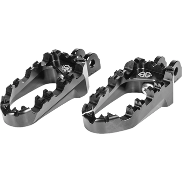 GILLES TOOLING Pro-X Enduro Footpegs Black Pan America RGK121UF34SETB