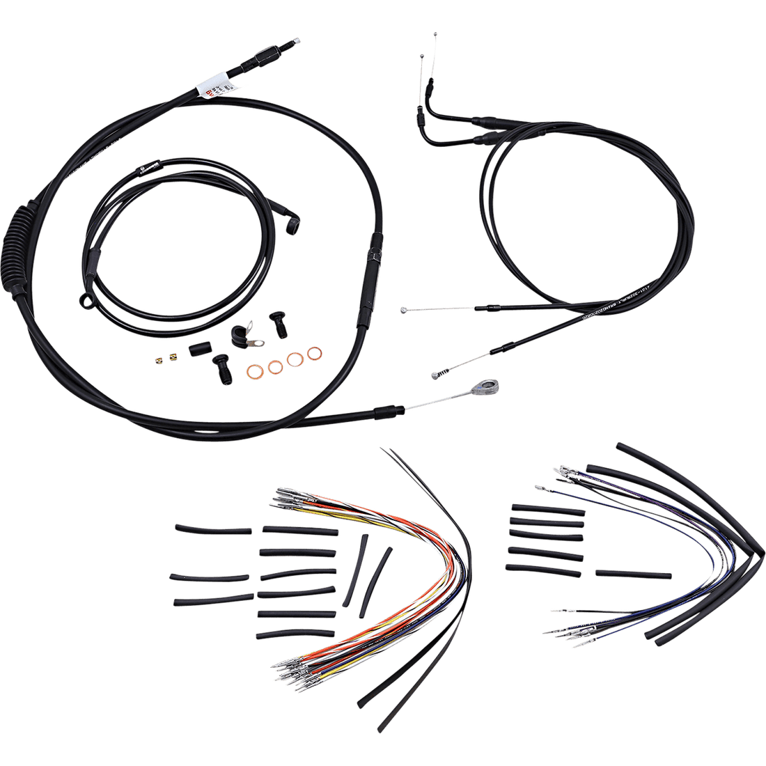 BURLY BRAND Control Kit 18" Ape Hanger Handlebars B301017