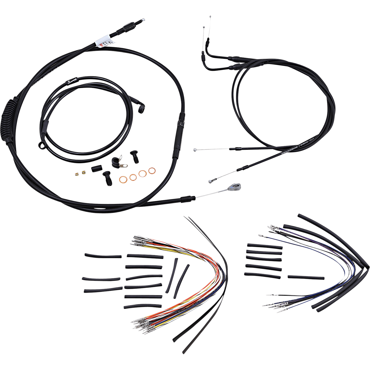 BURLY BRAND Control Kit 18" Ape Hanger Handlebars B301017