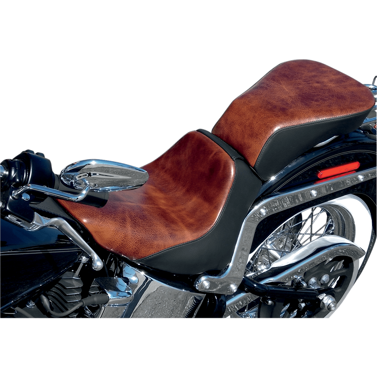 SADDLEMEN Pillion Pad Lariat Brown 80615016B