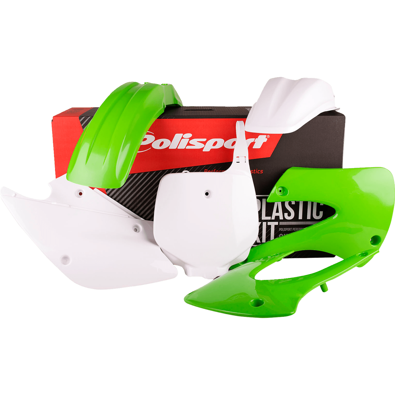 POLISPORT Body Kit Complete OEM Green/White KX 85 90541