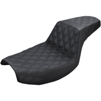 SADDLEMEN Step-Up Seat Full Lattice Stitch Black FXR 88209175