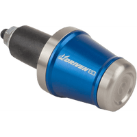 DRIVEN RACING Bar End Weight Stainless Steel/Blue