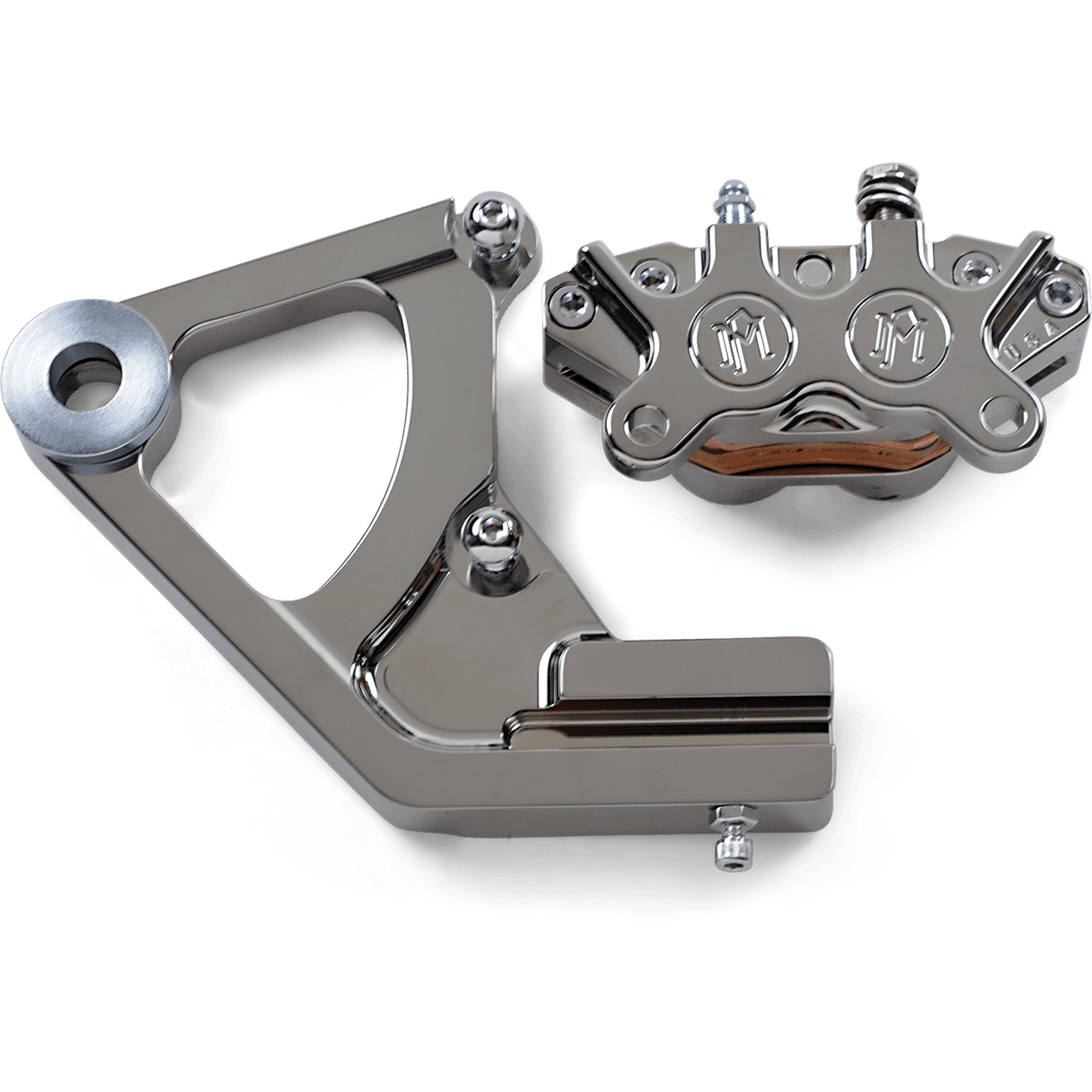 PERFORMANCE MACHINE PM Caliper Rear Chrome 87-99 FXST/FLST 12740052CH