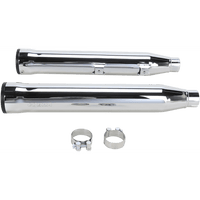 COBRA 3" RPT Mufflers for '07-'17 Softail Chrome 6053