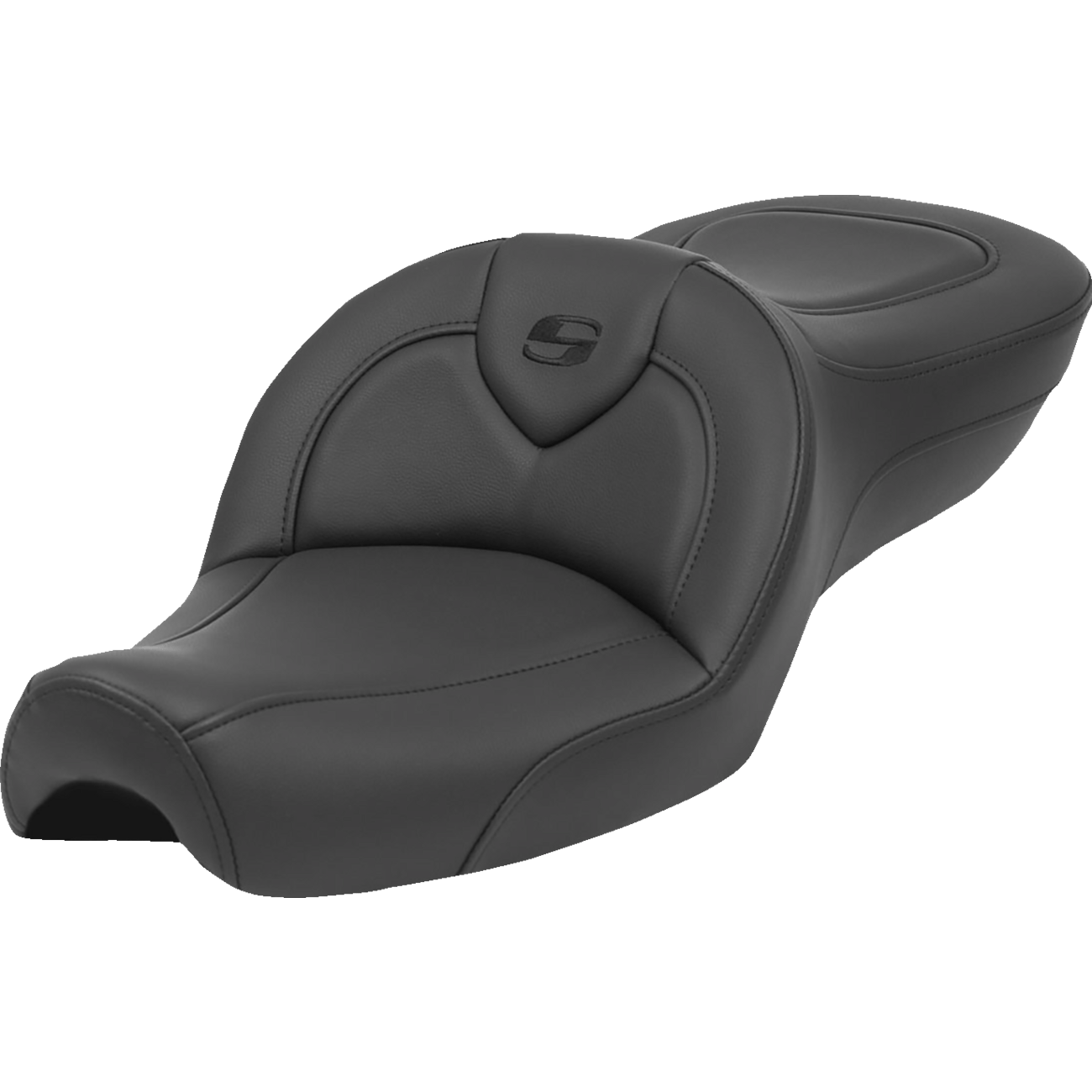 SADDLEMEN Roadsofa™ Seat without Backrest Black XL '79-'03