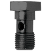 GOODRIDGE Banjo Bolt 7/16-24 Single Black