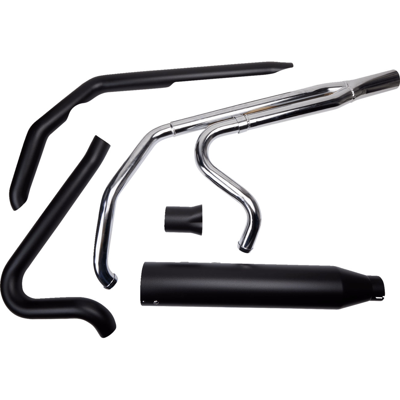 KHROME WERKS 2:1 Outlaw Exhaust System Black 200785