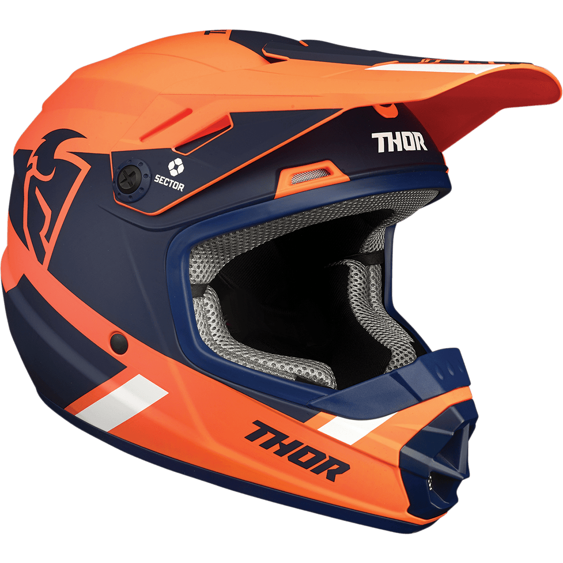 THOR Youth Sector Helmet Split MIPS® Orange/Navy Small