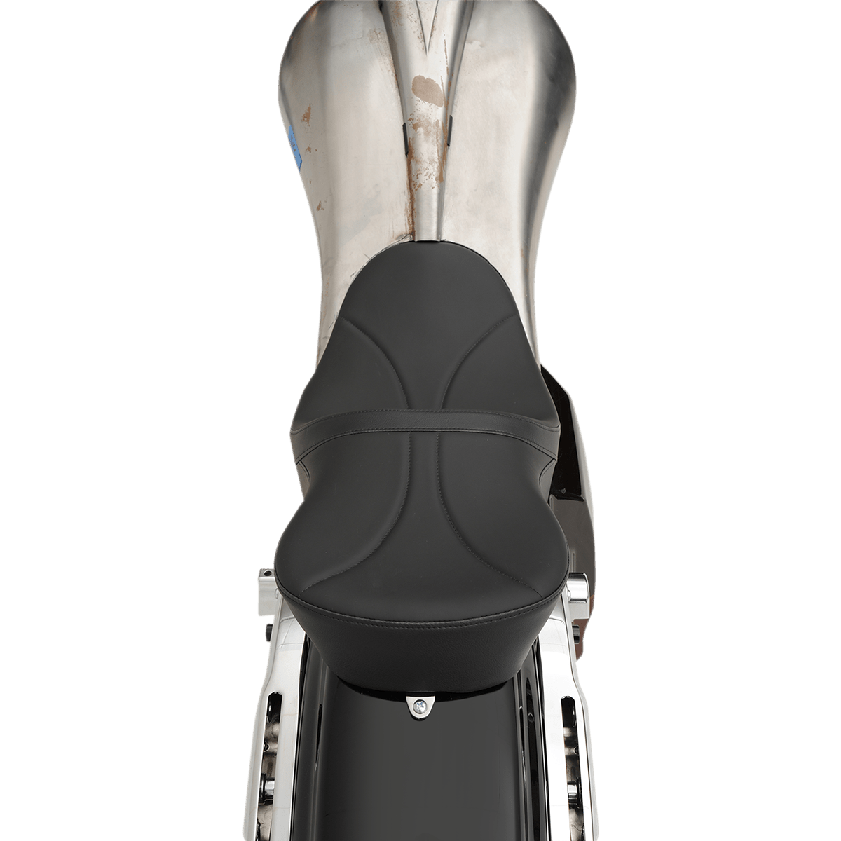 DRAG SPECIALTIES Low Touring Seat Mild Stitched Razorback Tanks FL '10-'23