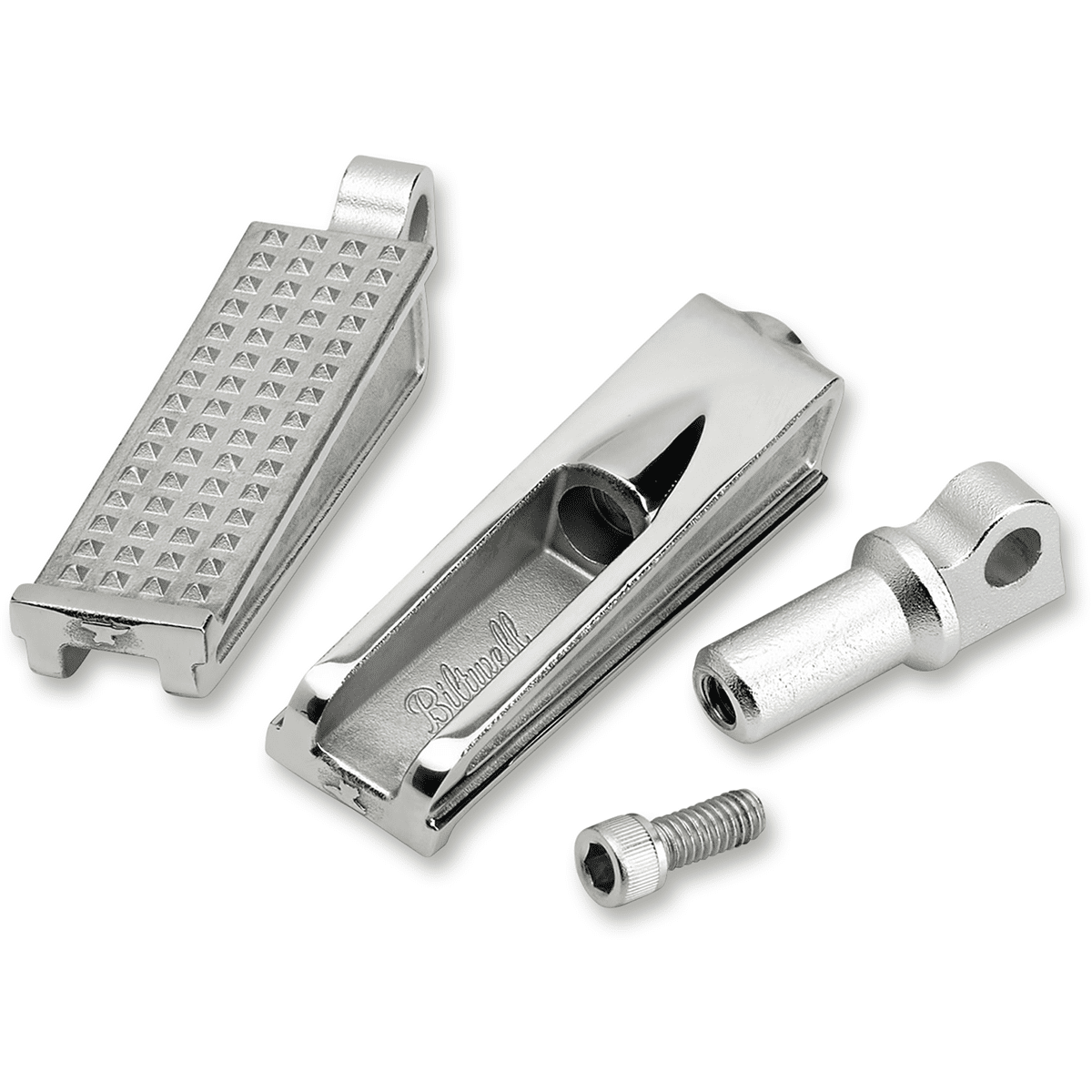 BILTWELL Sanderson Footpegs Polished 700130201