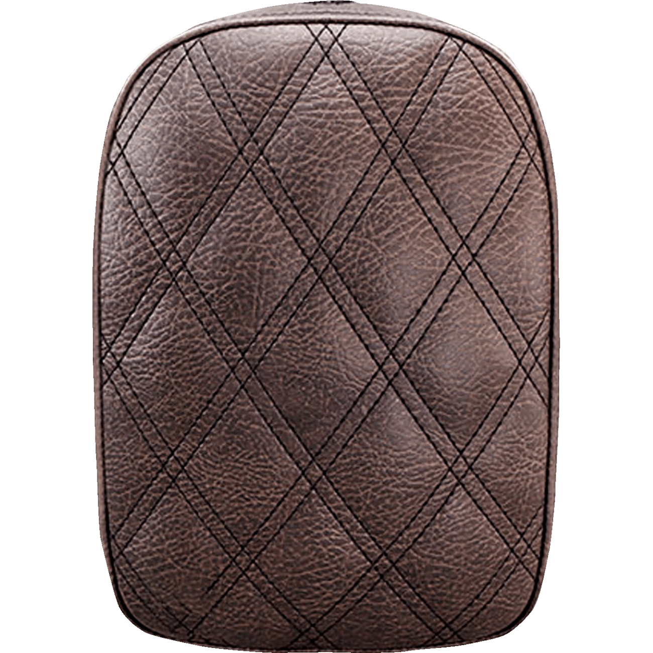 SADDLEMEN Detachable Pillion Pad Lattice Stitched Brown SA1026