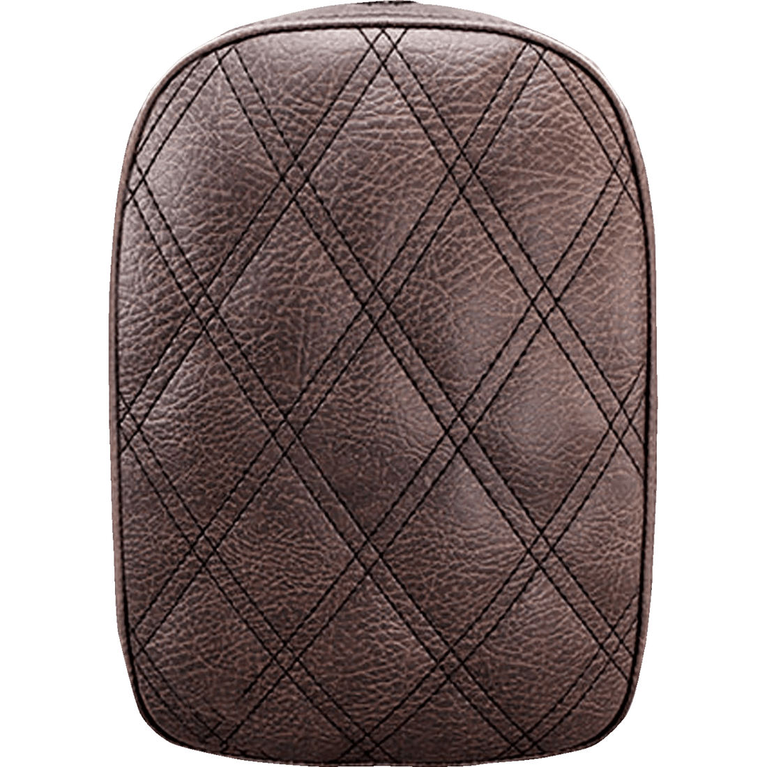 SADDLEMEN Detachable Pillion Pad Lattice Stitched Brown SA1026