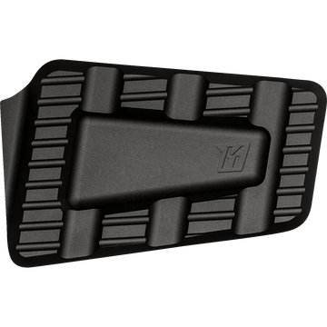 KODLIN USA Trackboard Brake Pedal Pad Aluminum Black K73242