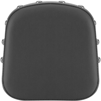 SADDLEMEN Sissy Bar Pad Smooth Black Studded FL '99-'23 040701