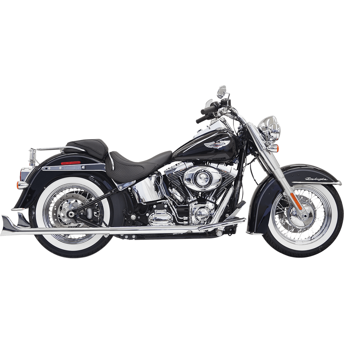 BASSANI XHAUST Fishtail Exhaust 33" Softail 1S26E33