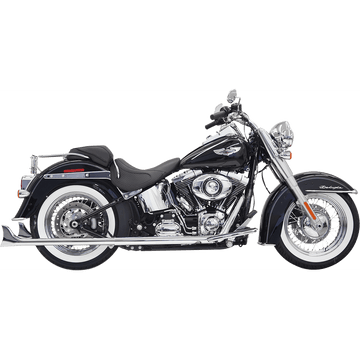 BASSANI XHAUST Fishtail Exhaust 33" Softail 1S26E33