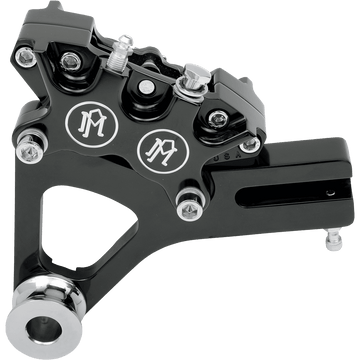 PERFORMANCE MACHINE PM 4-Piston Caliper Rear Contrast Cut™ 08-17 FXD 12590052BM