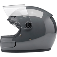 BILTWELL Gringo SV Helmet Gloss Storm Gray Small 1006109502