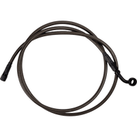 BARNETT Brake Line Upper Carbon Coat w/ Black Fittings 2543051134