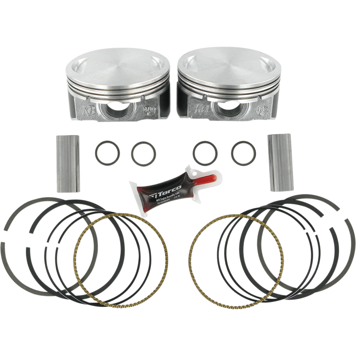 KB PERFORMANCE Piston Kit Twin Cam