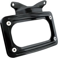 KURYAKYN Curved License Plate Mount Black KUR3147