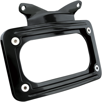 KURYAKYN Curved License Plate Mount Black KUR3147