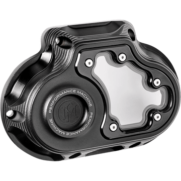 PERFORMANCE MACHINE PM Transmission Cover Black Ops™ M8 Softail 01772081MSMB