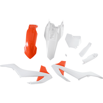 ACERBIS Full Replacement Body Kit OEM '20 Orange/White 2791526812