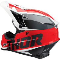 THOR Sector Helmet Fader Red/Black Small