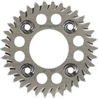 VORTEX Aluminum Sprocket Silver Rear 34 Tooth