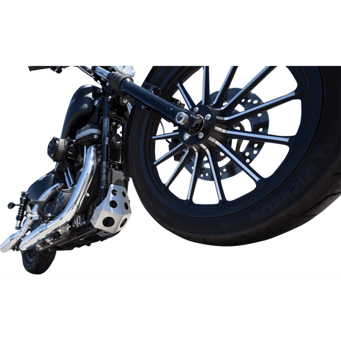 SPEED MERCHANT Skid Plate Aluminum Sportster SMSSP1