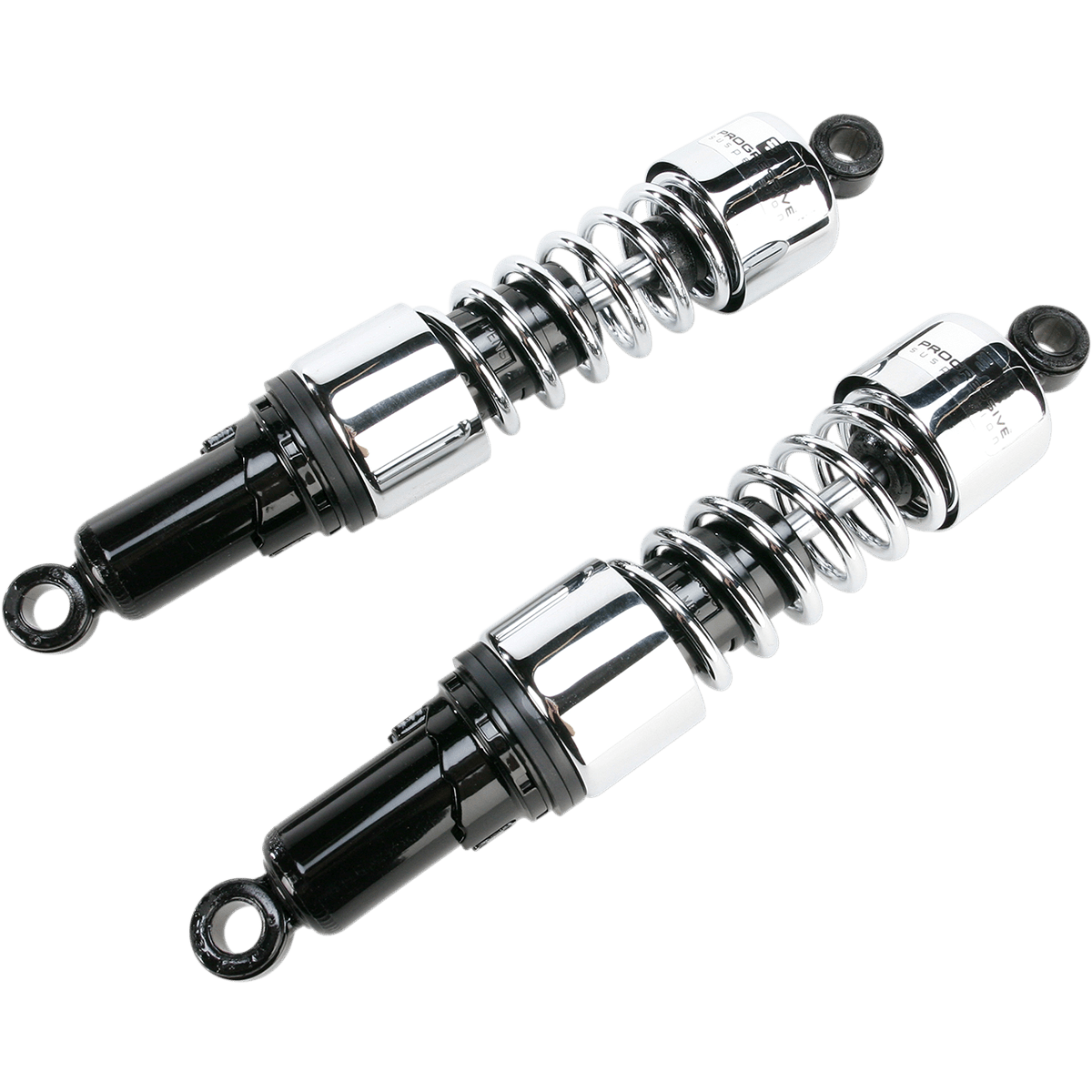 PROGRESSIVE SUSPENSION Shocks 412 Cruiser Series Chrome 14.2" Standard 4124260C