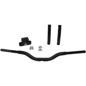 LA CHOPPERS Handlebar Kage Fighter Pullback 11" Black LA733608B