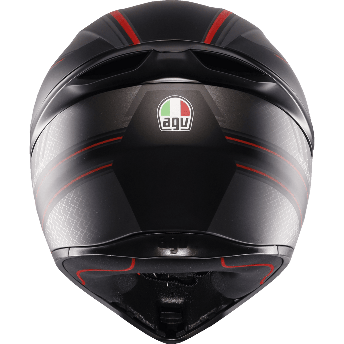 AGV K1 S Helmet Sling Matte Black/Red XL 2118394003038XL