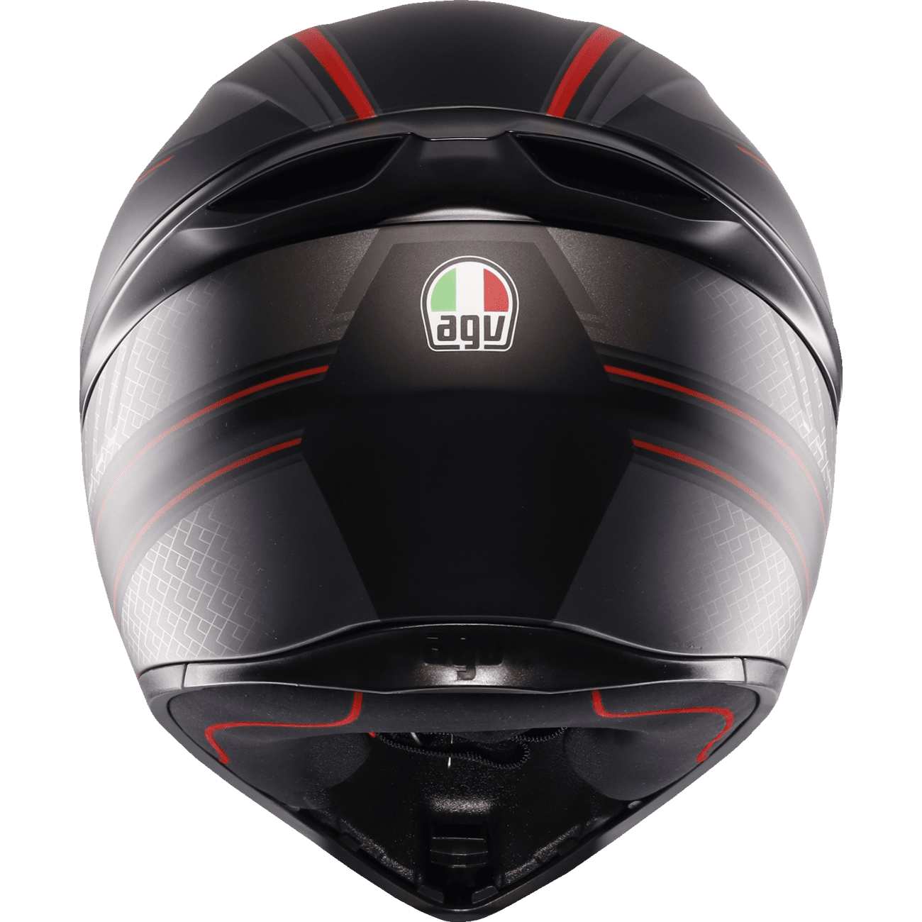 AGV K1 S Helmet Sling Matte Black/Red XL 2118394003038XL