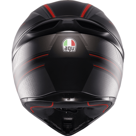 AGV K1 S Helmet Sling Matte Black/Red Large 2118394003038L