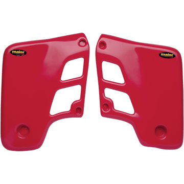 MAIER Radiator Scoops CR500 '86-'88 Red 600152