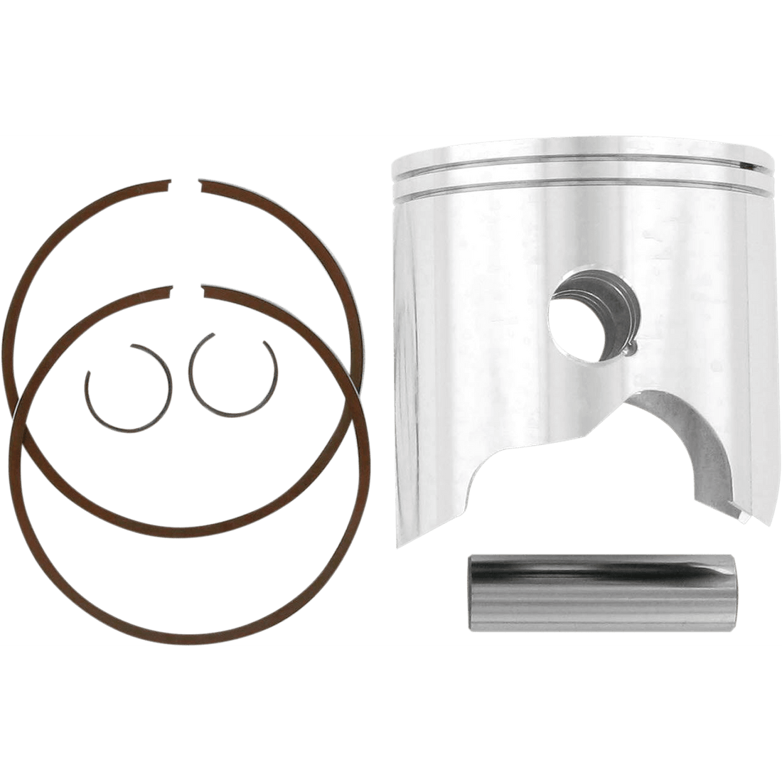 WISECO Piston Kit 86.50 mm Kawasaki KX500 575M08650