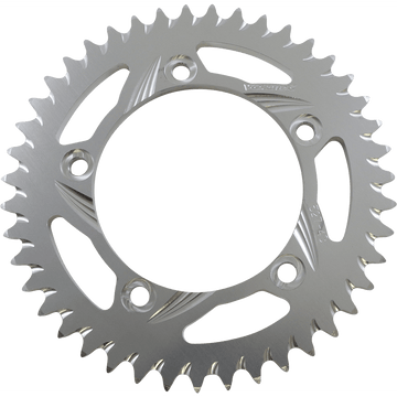 VORTEX Aluminum Sprocket Silver Rear 43 Tooth