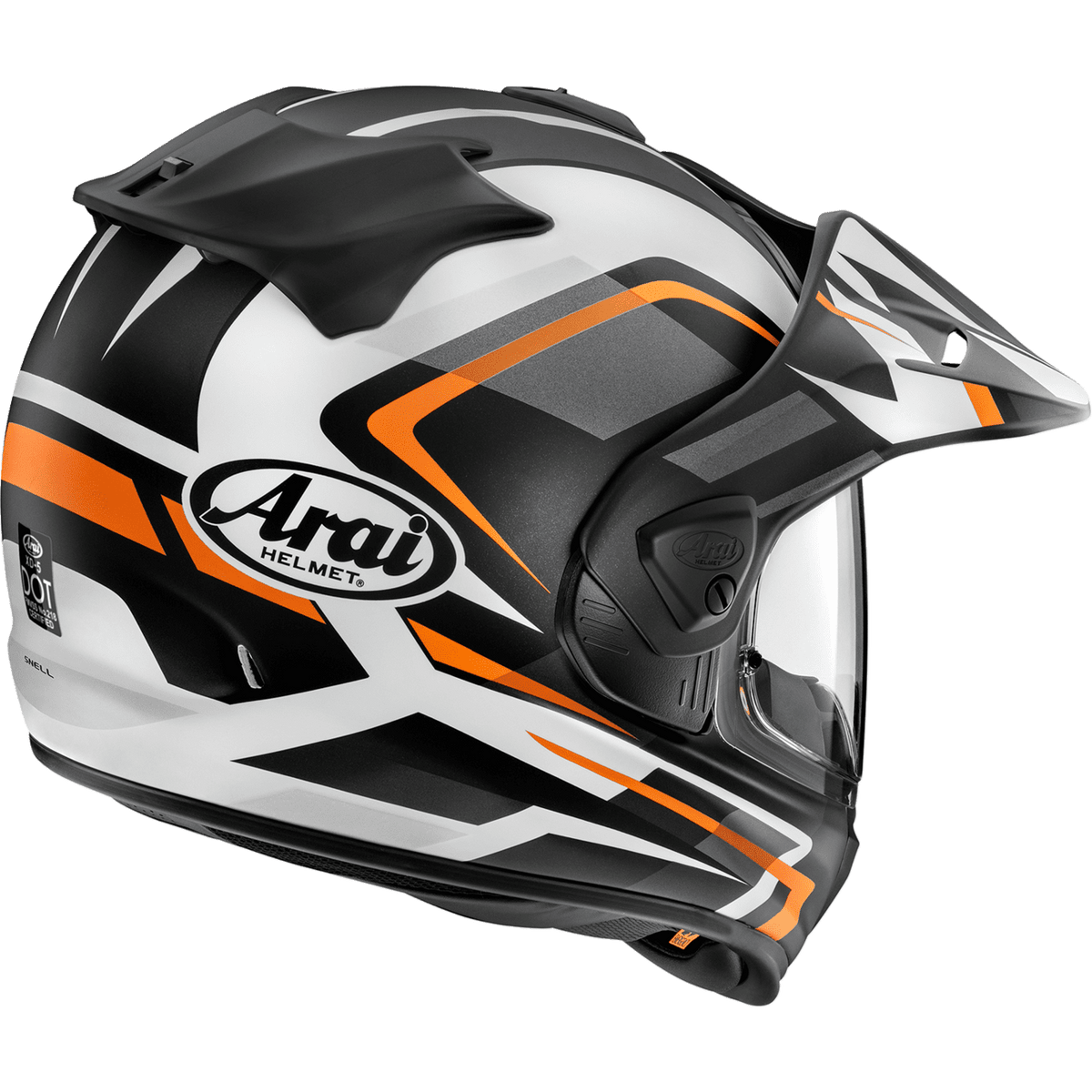 ARAI HELMETS XD-5 Helmet Discovery Orange Frost Medium 01400334