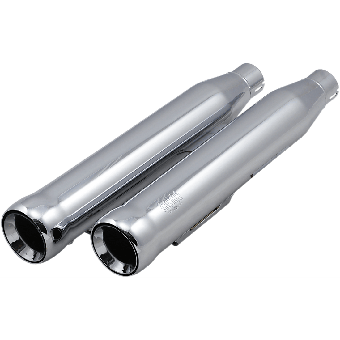 COBRA 3" Neighbor Hater Mufflers for '91-'17 Dyna Chrome 6045