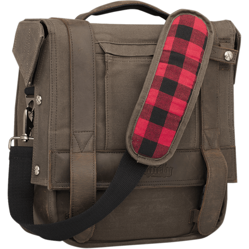 BURLY BRAND Detachable Saddlebag Dark Oak B151000D