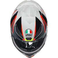 AGV K1 S Helmet Blipper Gray/Red Large