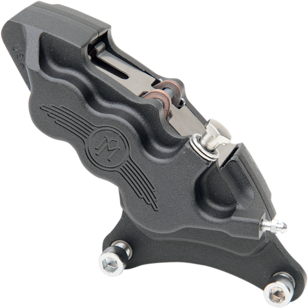 PERFORMANCE MACHINE PM 6 Piston Caliper 11.5" Right Black Ops 00512910SMB