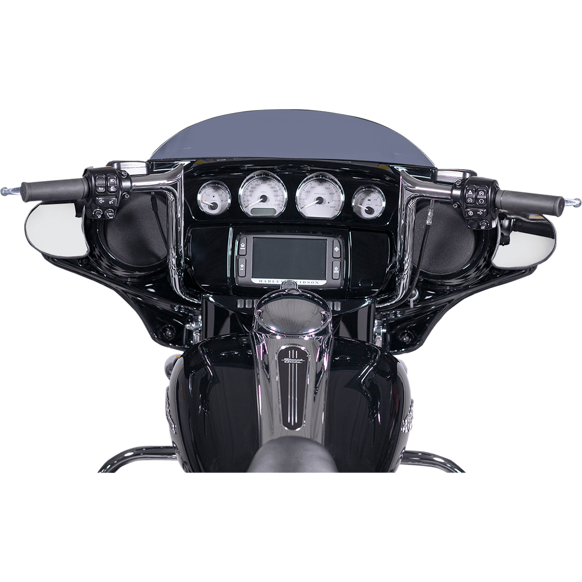 FAT BAGGERS INC. Handlebar Pointed Top 12" Chrome 905012