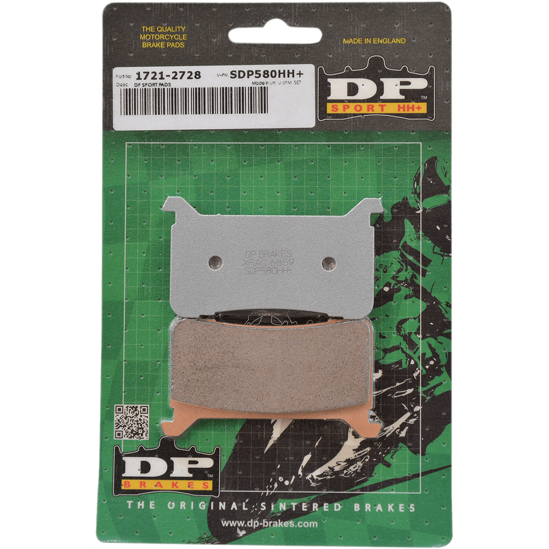 DP BRAKES Sintered Brake Pads CBR1000RR